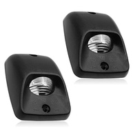 Carcaça Lente Placa LED para Toyota Tacoma 1995-2004 - Kit 2 Unidades Pretas - imagem 2