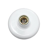Plafon Branco Ilumi 100W 250V: Iluminação Elegante e Potente - imagem 1