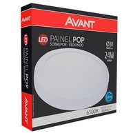 Plafon LED 30cm Avant: Iluminação Redonda e Eficiente - imagem 1