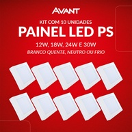 Plafon LED Avant: Ilumine com Economia! - imagem 1