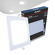 Plafon LED Quadrado 12W: Iluminação Moderna e Eficiente - imagem 1