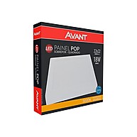 Plafon LED Quadrado 18W: Iluminação 3K Avant - imagem 1