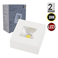 Plafon Quadrado Avant: Iluminação Elegante 3000K - imagem 1