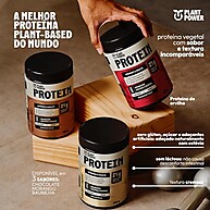 Proteína Vegana Chocolate: Energia Pura Plant Power 490g - imagem 2