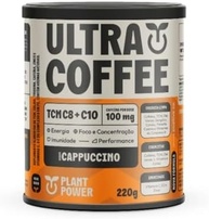 Ultracoffee sabor Cappuccino Plant Power- 2 latas de 220g - imagem 1
