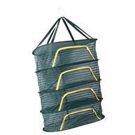 Rack de Secagem Suspensa 4 Camadas - Malha Respirável para Plantas e Alimentos - imagem 4