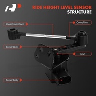 Sensor Nível Altura Suspensão Traseira Direita para Jaguar XJ8/XJR/Super V8/Vanden Plas (2004-2009) - imagem 4