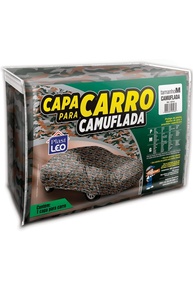 Capa de Carro Camuflada Tamanho M - Proteção Essencial Plast Leo - imagem 1