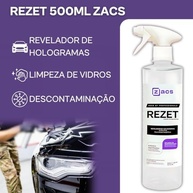 Kit Rezet + V-Plastic + Pano Microfibra - Tratamento Profundo para Pintura Automotiva - imagem 5
