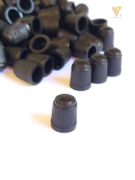 Kit 1000 Tampas Válvula Pneu Preto Plástico Universal - Carro e Moto - imagem 3