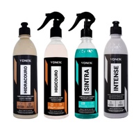 Kit Completo Vonixx: Hidracouro, Higicouro, Sintra Fast e Intense para Couro e Plásticos Internos - imagem 1