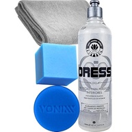 Kit Revitalizador de Plásticos Internos Easytech Dress 500ml + Pano Microfibra e Aplicadores - imagem 2