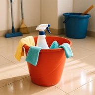 Kit com 3 Baldes Plásticos 8L com Alça Reforçada - Ideal para Limpeza e Jardinagem - imagem 4