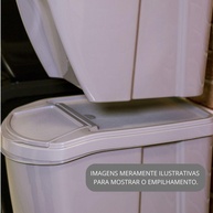 Lixeira Empilhável 34L: Organize com Plasútil! - imagem 2