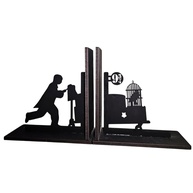 Aparador de Livros Harry Potter - Plataforma 9¾ com Insígnia do Castelo - Decoração Geek para Fãs - imagem 1