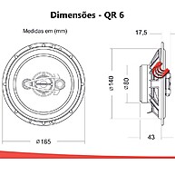 Alto Falantes Ford Ka (2014-2021) 640W - Hurricane Platino - imagem 2