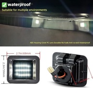 Conjunto Lâmpada LED Placa Ford F150 Raptor 2015-2024 - Lente Fumê 6000K Branca Plug N Play (2 Peças) - imagem 5