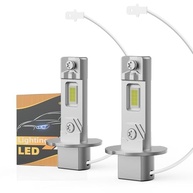Lâmpadas de Neblina H3 Super Brilhantes 6500K Branco Frio - 700% Mais Luz, Plug & Play - imagem 2