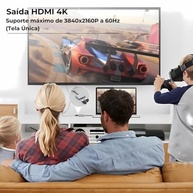 Adaptador USB-C para 2x HDMI 4K: Expanda sua Tela com Alta Definição e Plug & Play - imagem 4