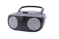 Boombox Sylvania SRCD243: Seu CD Player Portátil com Rádio FM/AM Preto - imagem 1