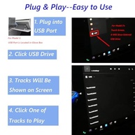 POSSPO Júpiter: CD/DVD Player Portátil para Carro com USB e Aux - Reviva Sua Música! - imagem 4