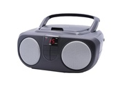 Boombox Sylvania SRCD243: Seu CD Player Portátil com Rádio FM/AM Preto - imagem 2