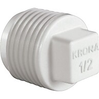 Plug Roscável 1/2" Krona: 50 Unidades para sua Instalação - imagem 1