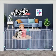 Portão Expansivo PLUS 99cm a 165cm - Segurança Inteligente para Pets e Crianças - imagem 3