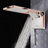 Chuveiro Acqua Duo Lorenzetti 220V 7800W com Tecnologia Press Plus Branco/Rose Gold - imagem 3