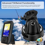 Suporte Inclinável/Giratório Garmin Striker Plus 4/4Cv, Vivid 4cv - Peça de Reposição 010-12439-10 - imagem 5