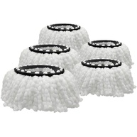 Kit 5 Refis de Microfibra Compatível com MOP Bettanin Brilhus Plus 16cm - Limpeza Profunda e Duradoura - imagem 2