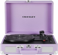 Toca-Discos Crosley CR8005F-LN Cruiser Plus Lavanda: Vinil, Bluetooth e Estilo Vintage - imagem 2