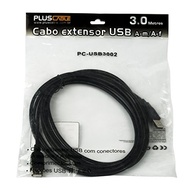 PlusCable Cabo Extensor USB 2.0 Preto 3 Metros - Conecte e Amplie! - imagem 4