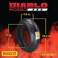Pneu Pirelli Diablo Rosso III 190/55ZR17 75W: Acelere Sua Performance! - imagem 3