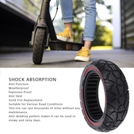 Pneu Fockety Off-road 10x2.7-2.75" para Scooter Elétrica: Borracha Sólida Antifuro e Antiderrapante - imagem 3