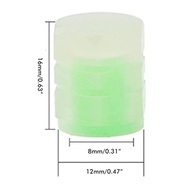 AQXREIGHT 16pcs Tampas Luminosas para Válvulas de Pneu - Estilo Noturno para Carros, Motos e Bicicletas - imagem 3