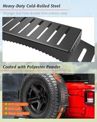 Krysolad Kit Rack EZ 2 Peças: A Solução Definitiva para Pneu Sobressalente Off-Road - imagem 5