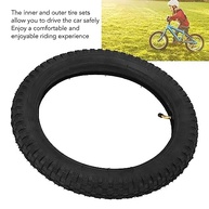Pneu de Bicicleta 16x2.4 para Dirt Bike: Segurança e Conforto com Borracha Anti-Derrapante + Câmara Inclusa - imagem 4