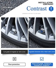 Tampas de Válvula de Pneu em Alumínio Azul para BMW Série 1-8, X1-X7, Z4 - Proteção e Estilo Esportivo (4 Unidades) - imagem 4