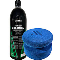 Pneu Pretinho 1,5L Vintex: Brilho e Proteção que Duram - imagem 1