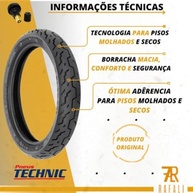 Pneu Dianteiro Titan 125/150/160 80/100-18 Sem Câmara - Segurança e Performance - imagem 4