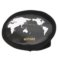 Tampa de Pneu Sobressalente Couro PU Domary RC - Estilo e Proteção para seu Carro RC (115-120mm) - imagem 1