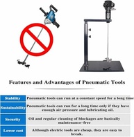 Misturador de Tinta Pneumático 5 Galões - Robusto e de Alta Performance - imagem 4
