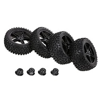 Pneus Off-Road 1/10 Super Macios 85mm: Aderência e Durabilidade para Seu RC (Pacote com 4) - imagem 3