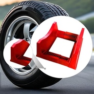Suporte de Pneus Vermelho: Otimize Espaço e Exiba com Estilo! - imagem 3