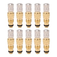 Kit 10 Válvulas de Latão TR218A para Pneus de Trator com Lastro Líquido - Durabilidade e Segurança - imagem 2