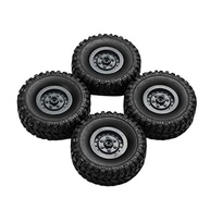 Kit 4 Pneus de Borracha Premium para Caminhões e Carros RC - Upgrade de Performance - imagem 2
