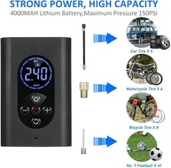 Mini Compressor de Ar Portátil: Calibre Pneus e Bolas com Facilidade! - imagem 3