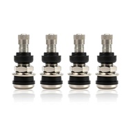 4 Hastes de Válvula TR416 Cromadas - Segurança e Durabilidade para Seus Pneus - imagem 1
