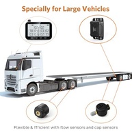 GUTA TPMS para Reboque e RV: Monitore Pneus com 10 Sensores, Alertas Inteligentes e Economia de Combustível - imagem 4